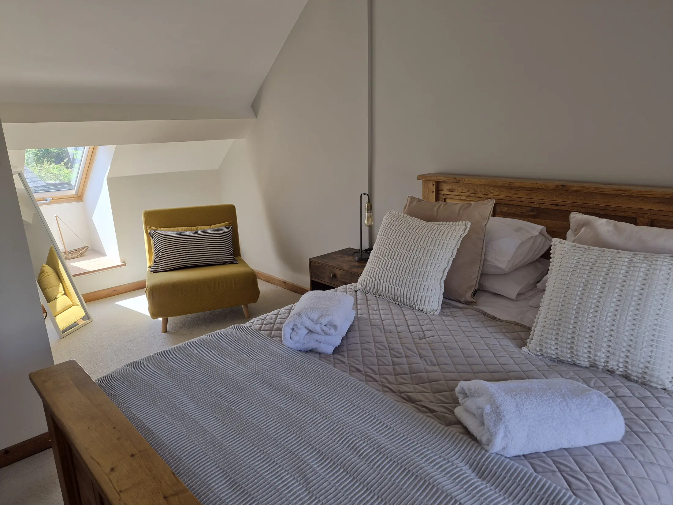 Bedroom at Bridge Cottage