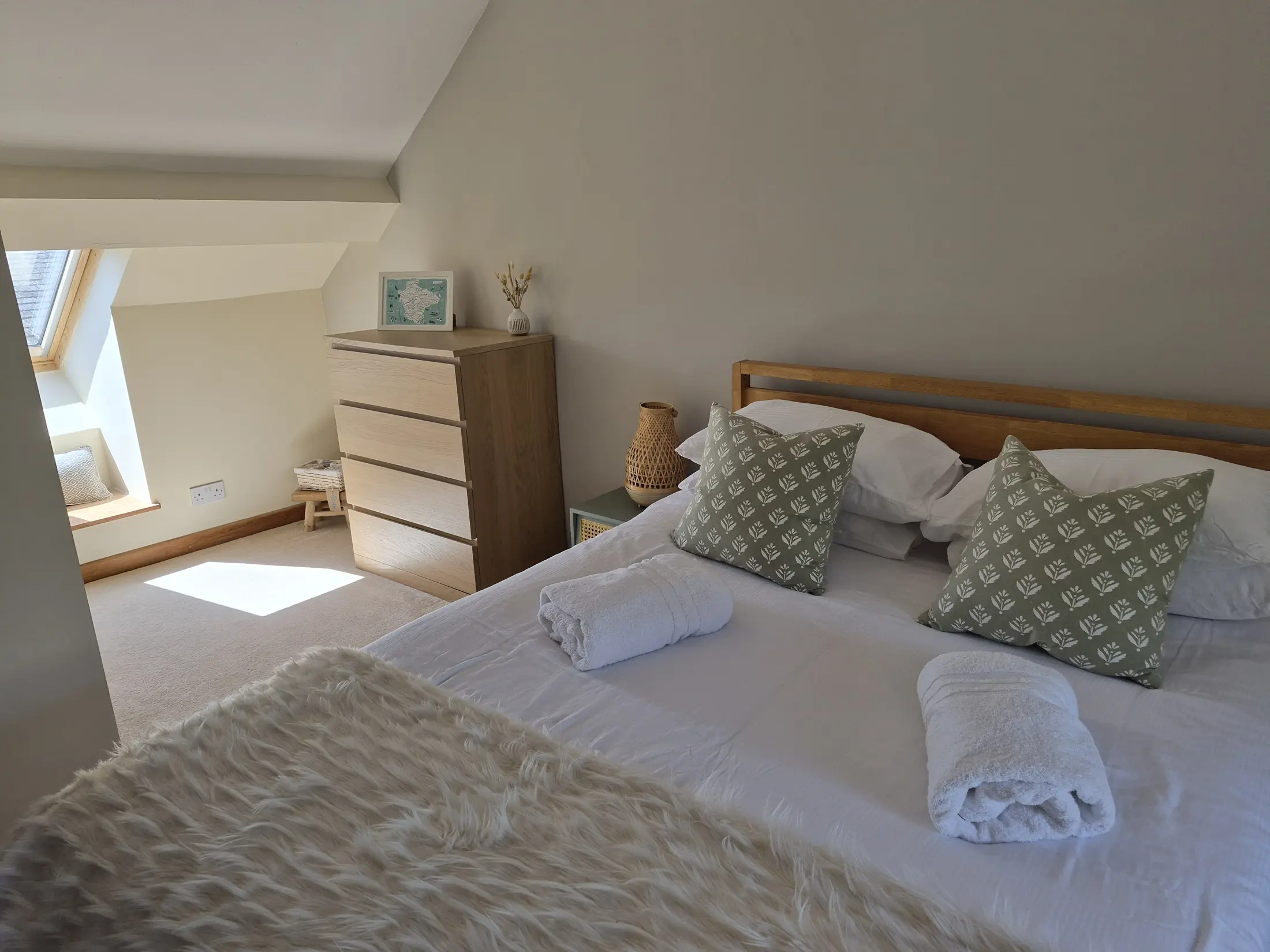 Bedroom in Brook Cottage
